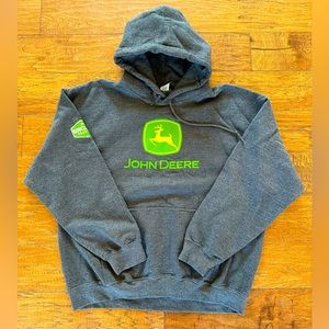 John Deere hooded sweatshirt men’s large